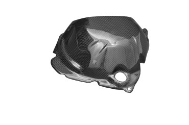 Carbon Engine Cover for Kawasaki Z1000 2010-2020 Carbon+Fibreglass | Plain Weave | Glossy