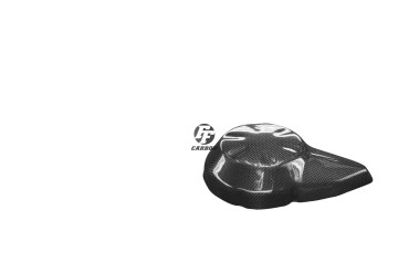 Cofano motore Carbonio per Kawasaki Z750 2007-2012 Carbonio+Fibra di Vetro | Tela | Brillante