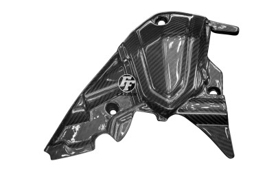 Cache du moteur Carbone pour Suzuki B-King 1300 2007-2011 100% Carbone | Toile Sergé | Brillant