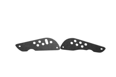 Carbon Engine Cover for Triumph Scrambler 1200 2019- Carbon+Fibreglass | Plain Weave | Glossy