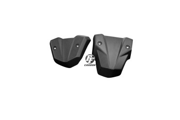 Cache du moteur Carbone pour Yamaha MT-01 100% Carbone | Toile Sergé | Mat