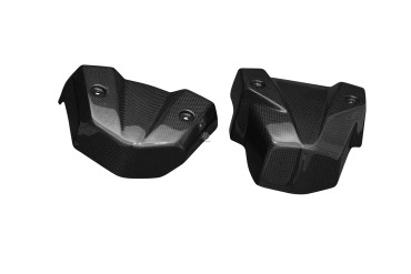 Carbon Engine Cover for Yamaha MT-01 Carbon+Fibreglass | Plain Weave | Glossy