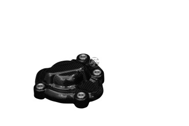 Covertor de motor Carbono por Yamaha R1 2015-2019 Carbono+Fibra de Vidrio | Patron Sencillo | Brillante