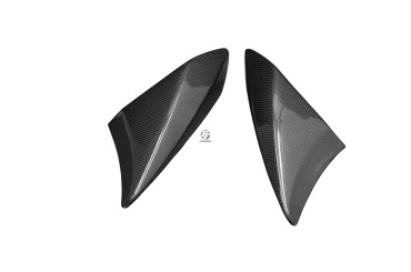 Carbon Upper Front Side Fairing for Kawasaki Z1000 2010-2013 100% Carbon | Plain Weave | Glossy