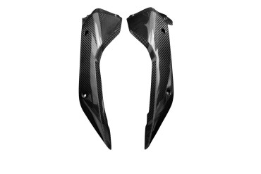 Pannello laterale superiore Carbonio per KTM 1290 Super Duke GT 2016/2017 Carbonio+Fibra di Vetro | Spigato | Brillante