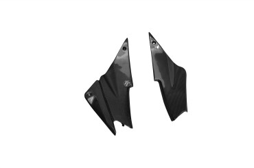 Pannello laterale superiore Carbonio per Kawasaki ZX-6R 2005-2006 Carbonio+Fibra di Vetro | Tela | Brillante