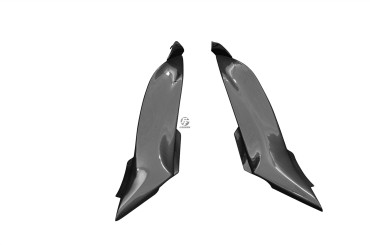 Carbon Obere Seitenverkleidung für Kawasaki ZX-6R 2009-2012 100% Carbon | Leinwand | Glossy