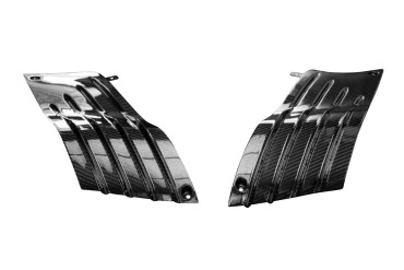 Pannello laterale superiore Carbonio per Kawasaki ZZR 1400 / ZX-14R 2006-2011 100% Carbonio | Spigato | Brillante