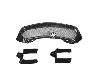 Coperchio del radiatore dell´olio con staffe Carbonio per BMW K1300 R Carbonio+Fibra di Vetro | Spigato | Brillante