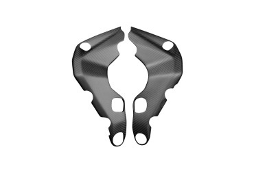 Carbon Frame Protector for MV Agusta F3 / F4 / Brutale 675 / 800 / Rivale 800 / Dragster 800 2014-2018 / Rosso 2019- / RR 2015- / RC 2017- Carbon+Fibreglass | Twill Weave | Matt