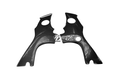 Protezione del telaio Carbonio per Suzuki GSX-R 1300 Hayabusa 1999-2007 Carbonio+Fibra di Vetro | Tela | Brillante