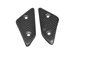 Guarda de marco Carbono por Yamaha FZ8 / FZ1 Carbono+Fibra de Vidrio | Patron Enlazado | Brillante