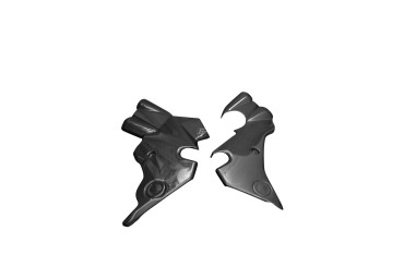 Rivestimento del telaio Carbonio per Kawasaki ER-6N / ER-6F 2012-2015 Carbonio+Fibra di Vetro | Tela | Brillante