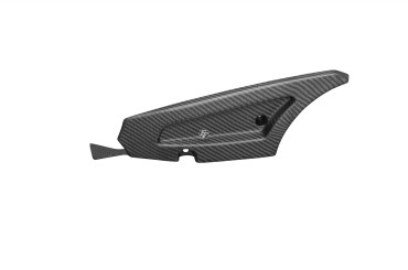 Cache Courroie Carbone pour Buell XB9S / XB9SX / XB12S / XB12Scg / XB12SX 2006-2010 100% Carbone | Toile Sergé | Mat
