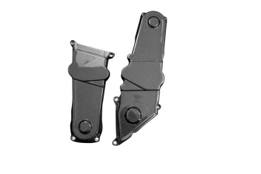 Cache Courroie Carbone pour Ducati 900 SS Carbone+Fibre de Verre | Toile Contraignant | Brillant