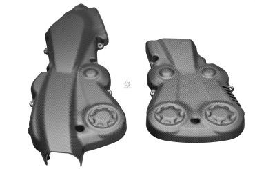Ccopricintura Carbonio per Ducati Monster 1200 / 1200S / 821 2014-2020 Carbonio+Fibra di Vetro | Spigato | Brillante