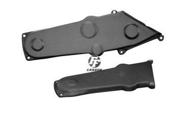 Carbon Riemenabdeckung für Ducati Monster 900 Carbon+Fiberglas | Leinwand | Matt