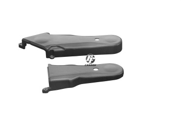 covertor de correas Carbono por Ducati Scrambler Carbono+Fibra de Vidrio | Patron Sencillo | Opaco
