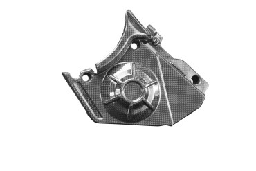 Coperchio del pignone Carbonio per Aprilia RS 660 2020- / Tuono 660 2021- Carbonio+Fibra di Vetro | Tela | Brillante