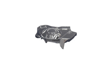 Covertor al engranage Carbono por Aprilia RSV 4 RR/RF 2015- / Tuono 2015- 100% Carbono | Patron Sencillo | Brillante