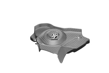 Carbon Sprocket Cover for Aprilia RSV 4 RR/RF 2015- / Tuono 2015- Carbon+Fibreglass | Twill Weave | Matt