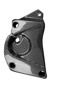 Carbon Sprocket Cover for BMW S1000RR 2010-2014 Carbon+Fibreglass | Twill Weave | Glossy