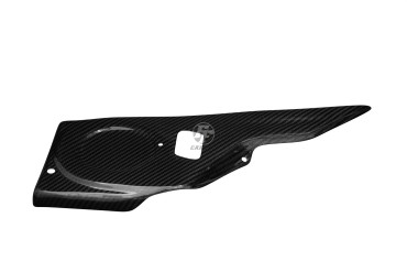 Covertor al engranage Carbono por Buell X1 Carbono+Fibra de Vidrio | Patron Enlazado | Brillante
