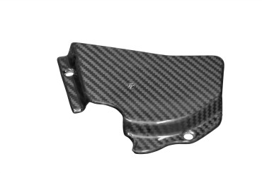 Covertor al engranage Carbono por Ducati 748 / 916 / 996 / 998 / Monster S2R / S4R Carbono+Fibra de Vidrio | Patron Enlazado | Brillante