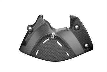 Carbon Sprocket Cover for Ducati Monster 1200 / 1200S 2017- 100% Carbon | Plain Weave | Matt