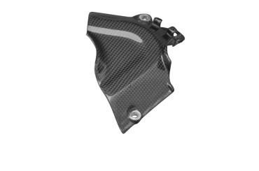Covertor al engranage Carbono por Ducati Multistrada 1200 / 1200S 2010-2014 Carbono+Fibra de Vidrio | Patron Sencillo | Brillante