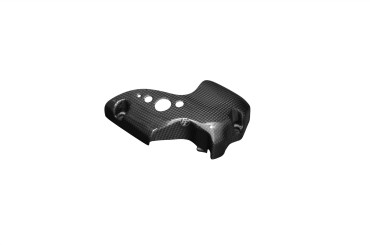 Cache pignon Carbone pour Ducati Paul Smart Carbone+Fibre de Verre | Toile Contraignant | Brillant