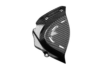 Carbon Ritzelabdeckung für Ducati Supersport 2017-2020 Carbon+Fiberglas | Köper | Glossy