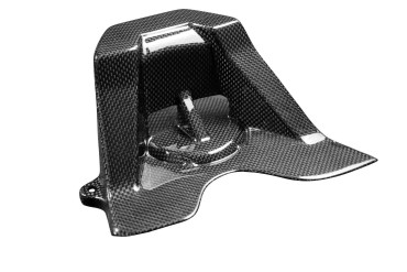Coperchio del pignone Carbonio per Honda CB 6550 R / CBR 650 R 2019- Carbonio+Fibra di Vetro | Tela | Brillante