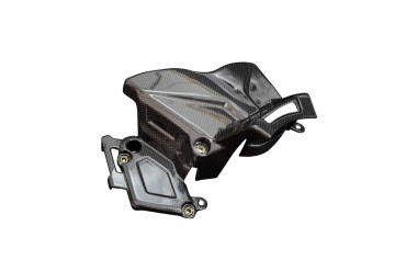 Carbon Ritzelabdeckung für Honda CB 750 Hornet 2023- Carbon+Fiberglas | Leinwand | Glossy