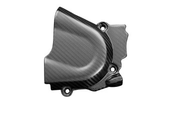 Cache pignon Carbone pour Husqvarna Vitpilen 701 2018-2021 100% Carbone | Toile Sergé | Mat