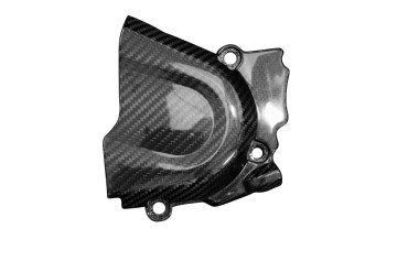 Carbon Sprocket Cover for Husqvarna Vitpilen 701 2018-2021 Carbon+Fibreglass | Twill Weave | Glossy