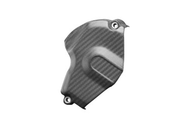 Carbon Sprocket Cover for KTM 1290 Super Duke R 2020- Carbon+Fibreglass | Twill Weave | Matt