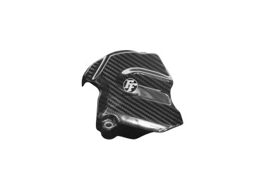 Covertor al engranage Carbono por KTM 1290 Super Duke R / GT 2016 Carbono+Fibra de Vidrio | Patron Enlazado | Brillante
