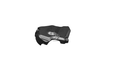 Covertor al engranage Carbono por KTM 1290 Super Duke R / GT 2016 Carbono+Fibra de Vidrio | Patron Sencillo | Brillante