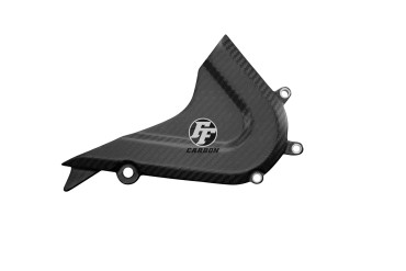Carbon Ritzelabdeckung für KTM Duke 250/390 2013- / RC390 2014- Carbon+Fiberglas | Köper | Matt