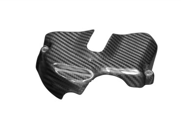 Cache pignon Carbone pour KTM RC8 / R 2008-2015 100% Carbone | Toile Sergé | Brillant