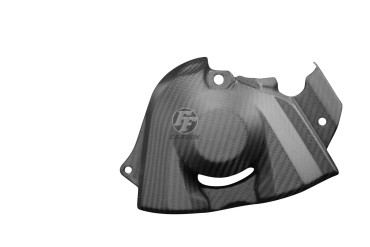 Coperchio del pignone Carbonio per Kawasaki Ninja H2 2015+ / H2R 2015+ Carbonio+Fibra di Vetro | Spigato | Opaco