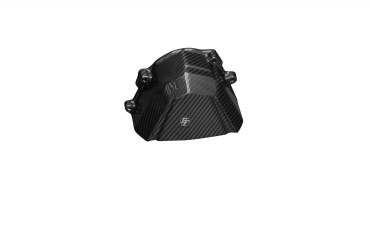 Covertor al engranage Carbono por Kawasaki Z750/R 2007-2012 / Z1000 2007-2009 100% Carbono | Patron Enlazado | Brillante