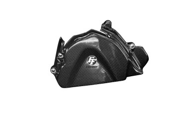 Coperchio del pignone Carbonio per Triumph Daytona 675 2006-2012 100% Carbonio | Tela | Brillante