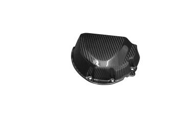 Coperchio del pignone Carbonio per Triumph Speed Triple 2011-2015 100% Carbonio | Spigato | Opaco