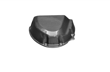 Covertor al engranage Carbono por Triumph Speed Triple 2011-2015 Carbono+Fibra de Vidrio | Patron Sencillo | Brillante