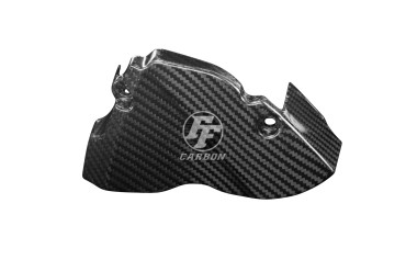 Coperchio del pignone Carbonio per Yamaha YZF-R 125 100% Carbonio | Spigato | Brillante