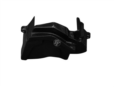 Carbon Sprocket Cover for Yamaha YZF-R1 2007-2008 Carbon+Fibreglass | Plain Weave | Glossy