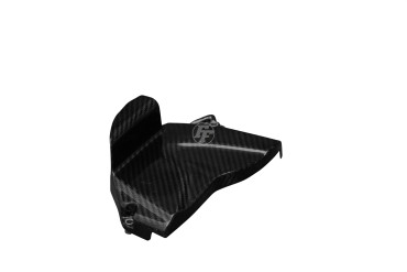 Cache pignon Carbone pour Yamaha YZF-R1 2009-2014 100% Carbone | Toile Sergé | Brillant
