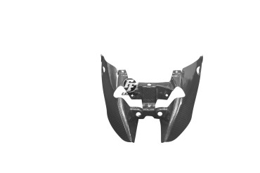 Carenado de luz trasera Carbono por BMW K1200R / K1300R Carbono+Fibra de Vidrio | Patron Sencillo | Brillante